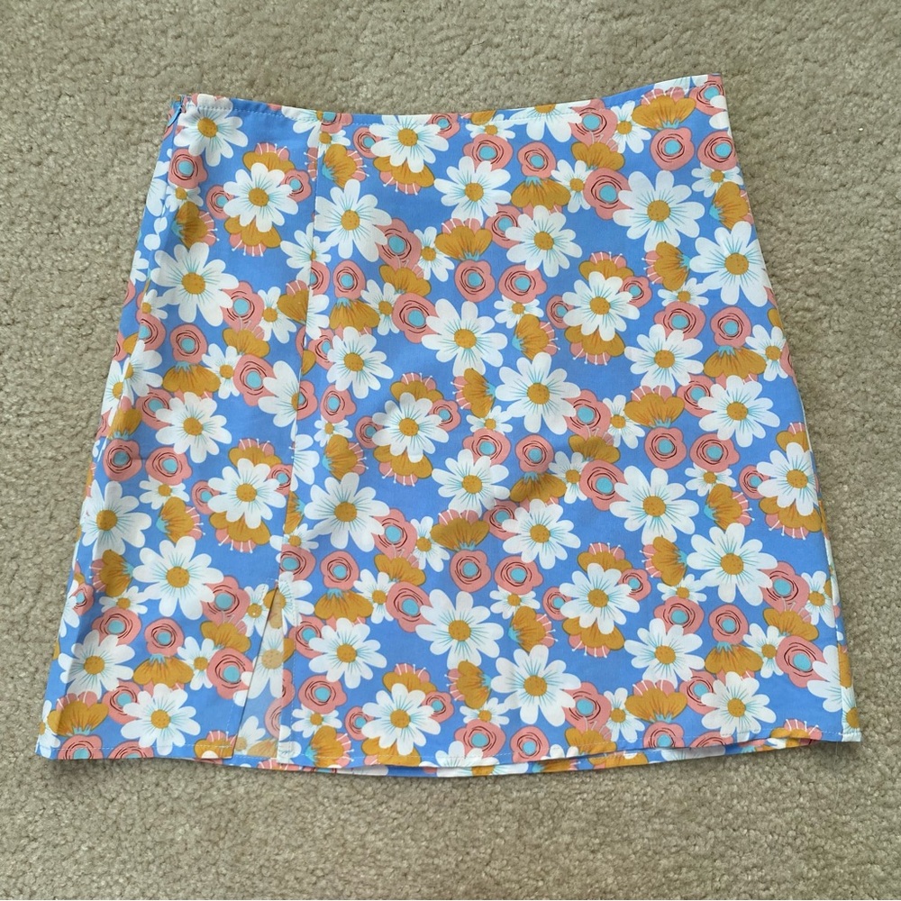 Shein Floral Skirt